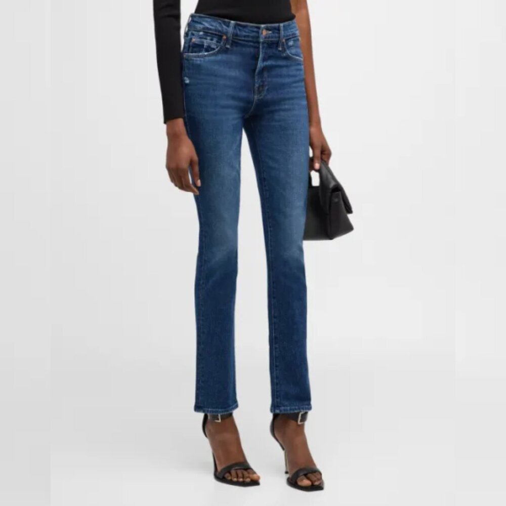 NWOT MOTHER | The Rascal Skimp Jeans Yee Haw Wash Size 24